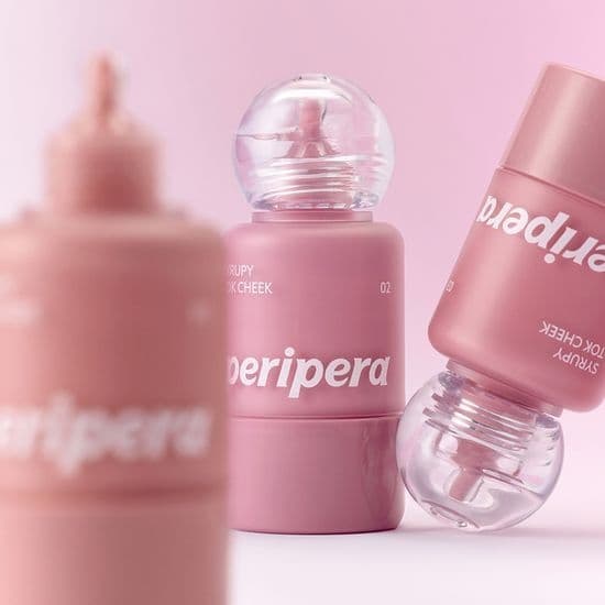Set Má Hồng PEPIPERA Syrupy Tok Cheek - 02 Milky Lavender (phiên bản Olive Young)